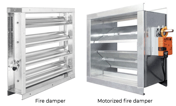 van chặn lửa FD - van chặn lửa MFD